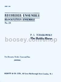 The Hobby Horse op. 39/3 - 5 recorders (SSATB) (performance score)