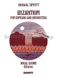 Byzantium (vocal score)
