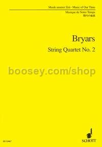 String Quartet No. 2 (study score)