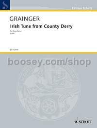 Irish Tune from Country Derry - brass band (score and parts)