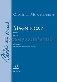 Magnificat M xiv, 327 / SV 206, Anh. (vocal score)