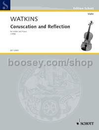 Coruscation and Reflection - violin and piano