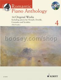 Romantic Piano Anthology 4: 14 Original Works (Book & CD)