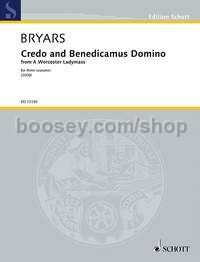 Benedicamus Domino and Credo - 3 sopranos
