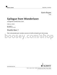 Epilogue from Wonderlawn - double bass 1 part