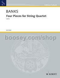 Four Pieces for String Quartet - string quartet (score and parts)