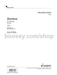 Overture op. 82 - ensemble (set of parts)