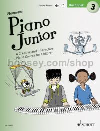 Piano Junior: Duet Book 3 (Book + Download)