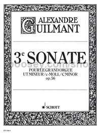 Sonata No. 3 in C minor op. 56/3 - Organ