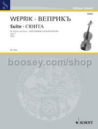 Suite op. 7 - violin & piano