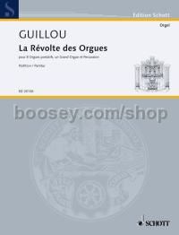 La Révolte des Orgues op. 69 - 9 organs & percussion (score)