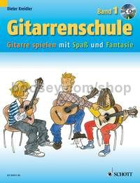 Gitarrenschule Band 1 - guitar (+ CD)