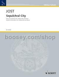 Sepulchral City - clarinet in Bb, cello & piano (score & parts)