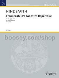 Frankenstein's Monstre Repertoire - string quartet (score & parts)