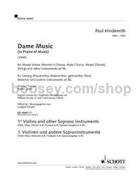 Dame Music - violin 1 part