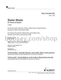 Dame Music - cellos / basses part
