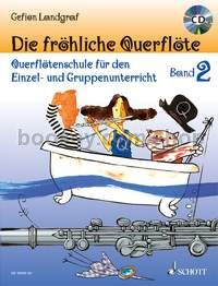 Die fröhliche Querflöte Band 2 - flute (+ CD)