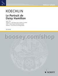 Le Portrait de Daisy Hamilton op.140 Vol. 7 - string sextet (score & parts)