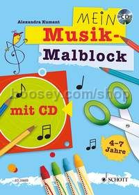 Mein Musik-Malblock (+ CD)