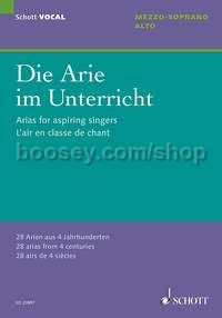Arias for aspiring singers - mezzo-soprano/alto & piano