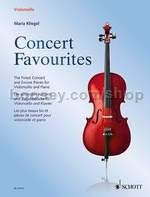 Concert Favourites for cello and piano