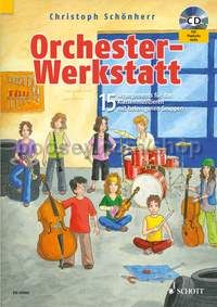 Orchester-Werkstatt - mixed ensemble with recorder, piano (+ CD)