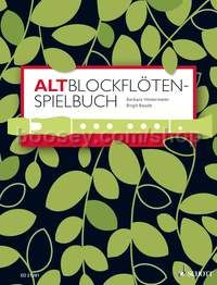 Altblockflöten-Spielbuch - 1-3 treble recorders, piano ad lib.