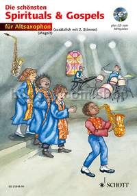 The Best of Spirituals & Gospels - 1-2 alto saxophones in Eb (+ CD)