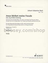 Jesu, Joy of Man's Desiring BWV 147 - viola part