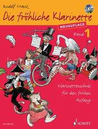 Die fröhliche Klarinette Band 1 - clarinet (+ CD)