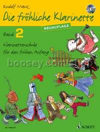 Die fröhliche Klarinette Band 2 - clarinet (+ CD)