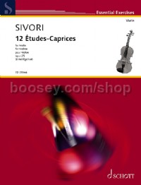 12 Études-Caprices op. 25 (Violin Solo)