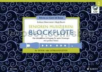 Senioren musizieren: Blockflöte Band 2 - tenor- or treble recorder (+ CD)