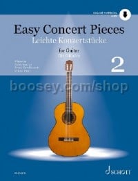 Easy Concert Pieces for Guitar Vol. 2 (Book + Online Audio)