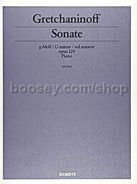 Sonata in G minor op. 129 - piano