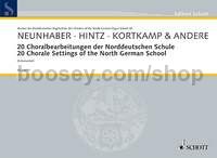 20 Choral Settings of the North German School - organ