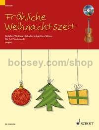 Fröhliche Weihnachtszeit - 1-2 cellos (+ CD)