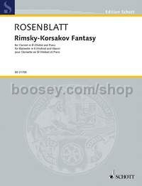 Rimsky-Korsakov Fantasy - clarinet in Bb (violin) & piano
