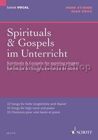 Spiritual & Gospel for aspiring singers (high voice)