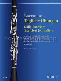 Daily Exercises op. 63 - clarinet in Bb