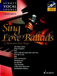 Sing Love Ballads - voice & piano (+ mp3-CD)