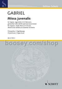 Missa juvenalis (organ score)