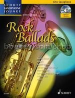 Rock Ballads for alto saxophone (+ CD)