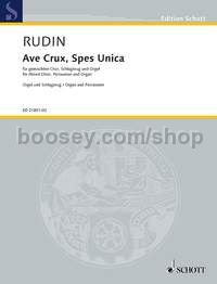 Ave Crux, Spes Unica op. 67 - mixed choir, percussion & organ (set of parts)