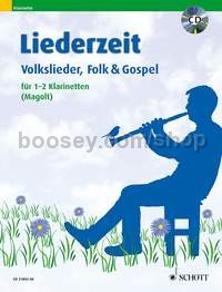 Liederzeit - 1-2 clarinets in Bb (+ CD)