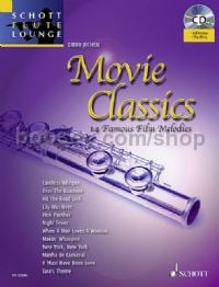 Movie Classics (Book & CD) Schott Flute Lounge Series