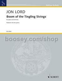 Boom of the Tingling Strings - 2 pianos reduction