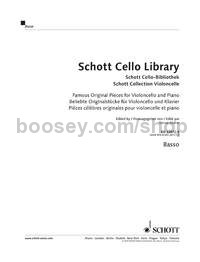 Schott Cello Library: Famous Original Pieces - basso continuo part