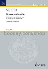 Messe Solenelle (choral score)