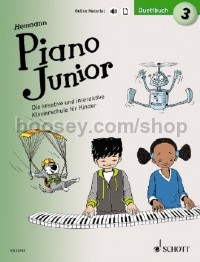 Piano Junior: Duettbuch 3 Band 3 (Piano 4 Hands)